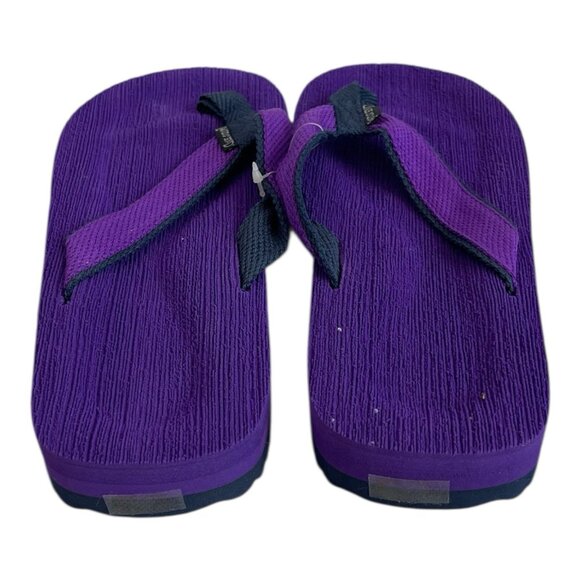 Lands' End Purple Terry Cloth Flip Flop Sandals Women’s Size 9 New - Picture 5 of 5